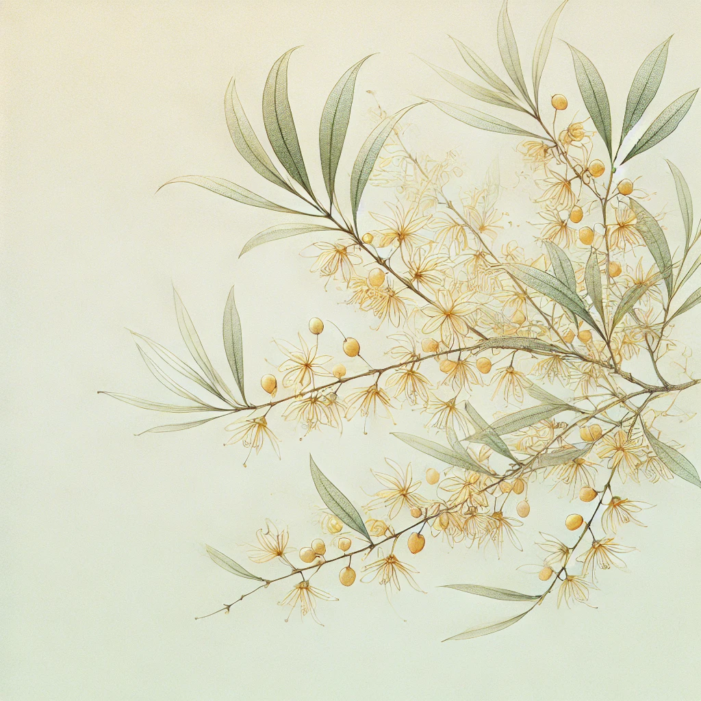 Fragrant Olive Illustration